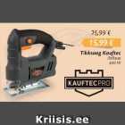 Tikksaag Kauftec 400 W