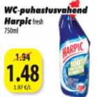 Магазин:Grossi,Скидка:Очиститель для туалета Harpik