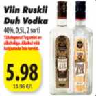 Alkohol - Viin Ruskii Duh Vodka