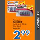 Allahindlus - Panasonic PATAREID