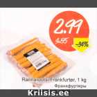 Rannarootsi Frankfurter, 1 kg