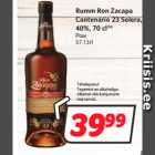 Alkohol - Rumm Ron Zacapa
Cantenario 23 Solera