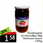 Вишневый компот