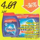 Finish All-in-1 nõudepesuvahend .Lemon tabletid, 28 tk .geel 650 ml