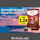 Kommikarp Valik Liköörikompvekke 350 g