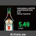 Allahindlus - SAKSAMAA LIKÖÖR
JAGDTRAUM 30%
0,5L