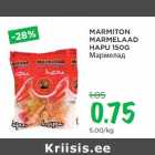 Allahindlus - MARMITON
MARMELAAD
HAPU 150G