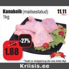 Allahindlus - Kanakoib (maitsestatud)
1kg