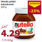 Allahindlus - Nutella pähklikakaokreem
600 g