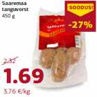 Saaremaa
tanguvorst
450 g