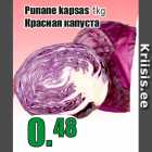 Allahindlus - Punane kapsas 1kg
