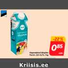 Allahindlus - Hapendatud täispiim
Farmi, 3,8-4,2%, 1 kg
