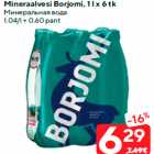 Allahindlus - Mineraalvesi Borjomi, 1 l x 6 tk
