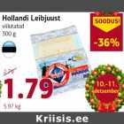 Hollandi Leibjuust viilutatud 300 g