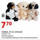 Kutsikas, 18 cm, erinevad
Unitoys, 1 tk
