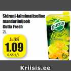 Магазин:Grossi,Скидка:Лимон-Лайм мандаринный напиток
Gutta Fresh
2 л