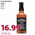 Allahindlus - Jack Daniel’s
viski