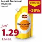 Lemmik Provansaal
majonees
700 ml