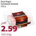Allahindlus - Eesti Pagar
toorjuustu-brownie
300 g