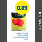Gardner kooritud tomatid, 800 g