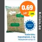 Allahindlus - Kadarbiku hapukapsas, 1 kg