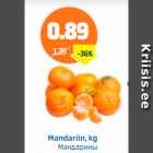 Mandariin, kg