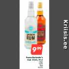 Allahindlus - Rumm Bartender’s
Club 37,5%, 70 cl