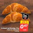 Croissant aprikoosiga, 70 g