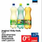 Joogivesi Vichy Fresh, 1,5 l