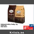 Kohvioad Arabica, Paulig, 1 kg
