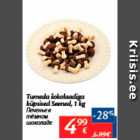 Allahindlus - Tumeda šokolaadiga küpsised Seened, 1 kg
