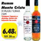 Allahindlus - Rumm Monte Cristo