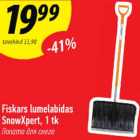 Allahindlus - Fiskars lumelabidas SnowXpert