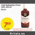 Allahindlus - Viski Ballantines Finest