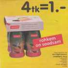 Allahindlus - Rimi Right Balance joogijogurt,100 g . naturaalne
. maasika . mitmevilja . jõhvika 