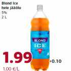 Alkohol - Blond Ice
hele jääõlu