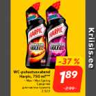 WC-puhastusvahend
Harpic, 750 ml***