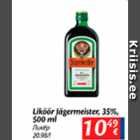 Allahindlus - Liküür Jäjermeister, 35%, 500 ml