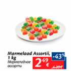 Allahindlus - Marmelaad Assortii, 1 kg