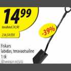 Fiskart labidas, teravaotsaline