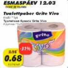 Tualettpaber Grite Vive