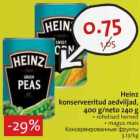 Allahindlus - Heinz konserveeritud aedviljad, 400 g/ neto 240 g