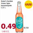 Allahindlus - Kane’s Garden
Grove Spin
karastusjook
0,33 L