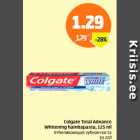 Allahindlus - Colgate Total Advance Whitening hambapasta, 125 ml