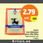Saare Leet viilutatud juust, 26%, 500 g