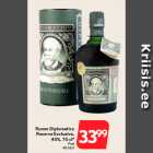 Alkohol - Rumm Diplomaico 
Reserva Exclusiva, 
40%, 70 cl*