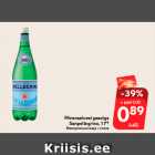 Mineraalvesi gaasiga
Sanpellegrino, 1 l**