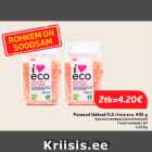 Punased läätsed ICA i love eco, 400 g