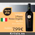 Itaalia vein 3 Passo 
Rosso Organic