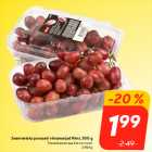 Allahindlus - Seemneteta punased viinamarjad Rimi, 500 g